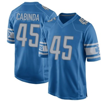 Jason Cabinda Youth Blue Game Team Color Jersey