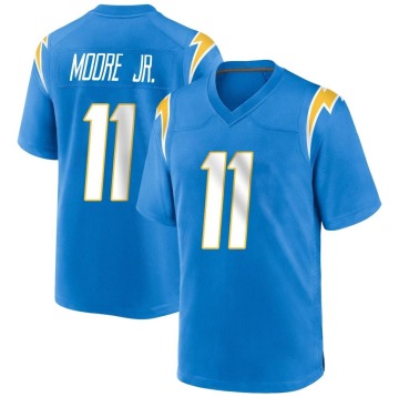 Jason Moore Jr. Men's Blue Game Powder Alternate Jersey
