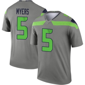 Jason Myers Youth Legend Steel Inverted Jersey