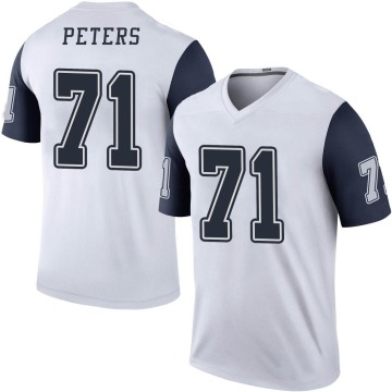 Jason Peters Youth White Legend Color Rush Jersey