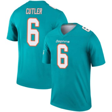 Jay Cutler Youth Aqua Legend Inverted Jersey