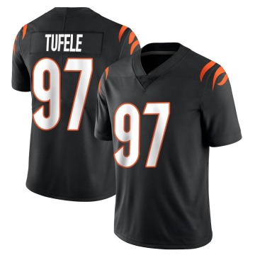 Jay Tufele Youth Black Limited Team Color Vapor Untouchable Jersey