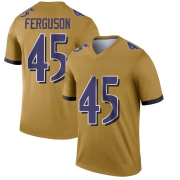 Jaylon Ferguson Men's Gold Legend Inverted Jersey