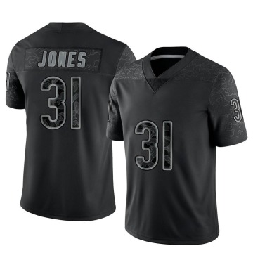 Jaylon Jones Men's Black Limited Reflective Jersey