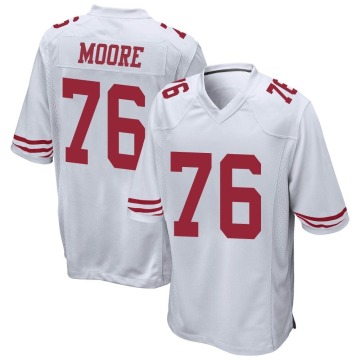 Jaylon Moore Youth White Game Jersey
