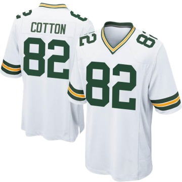 Jeff Cotton Youth White Game Jersey