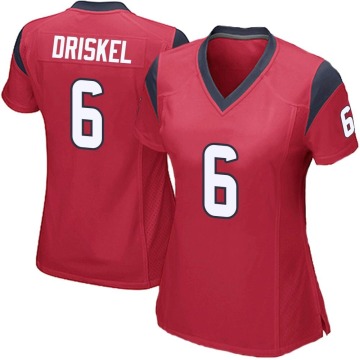 Jeff Driskel Women's Red Game Alternate Jersey