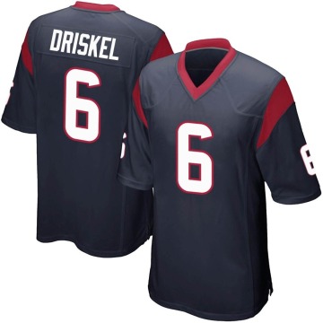 Jeff Driskel Youth Navy Blue Game Team Color Jersey