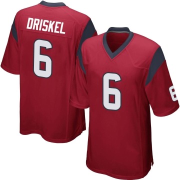 Jeff Driskel Youth Red Game Alternate Jersey