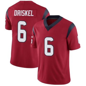 Jeff Driskel Youth Red Limited Alternate Vapor Untouchable Jersey