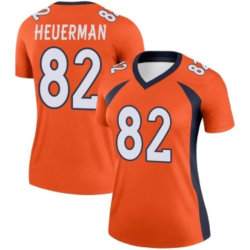 Jeff Heuerman Women's Orange Legend Jersey