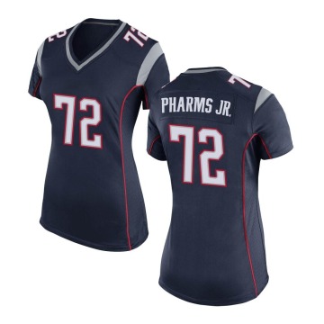 Jeremiah Pharms Jr. Women's Navy Blue Game Team Color Jersey