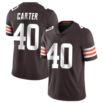 Jermaine Carter Youth Brown Limited Team Color Vapor Untouchable Jersey
