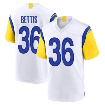 Jerome Bettis Men's White Game Jersey
