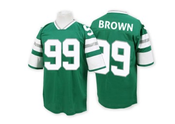 Jerome Brown Men's Green Authentic Throwback Jersey