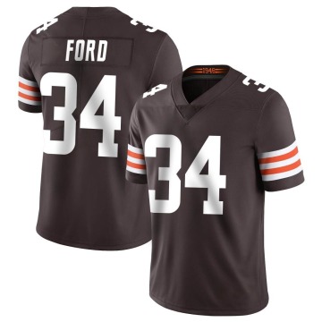 Jerome Ford Youth Brown Limited Team Color Vapor Untouchable Jersey