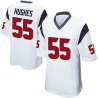Jerry Hughes Men's White Game Jersey