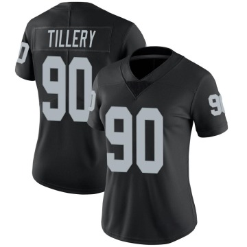 Jerry Tillery Women's Black Limited Team Color Vapor Untouchable Jersey