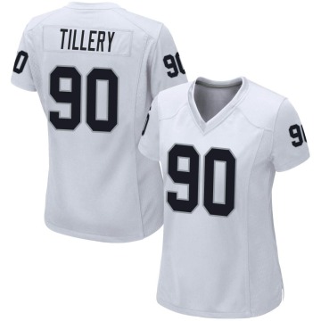 Jerry Tillery Women's White Game Jersey