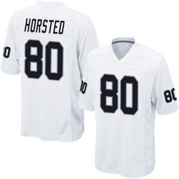 Jesper Horsted Youth White Game Jersey
