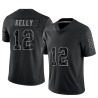Jim Kelly Men's Black Limited Reflective Jersey