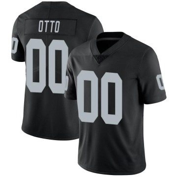 Jim Otto Men's Black Limited Team Color Vapor Untouchable Jersey