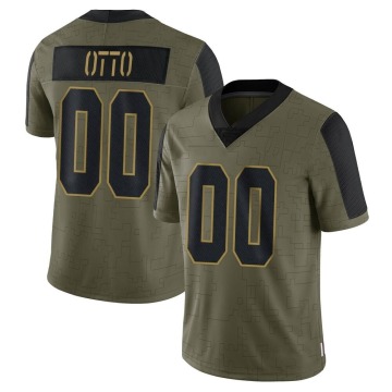 Jim Otto Youth Olive Limited 2021 Salute To Service Jersey