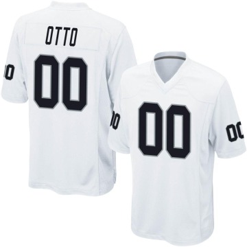 Jim Otto Youth White Game Jersey