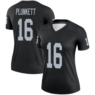 Jim Plunkett Women's Black Legend Jersey