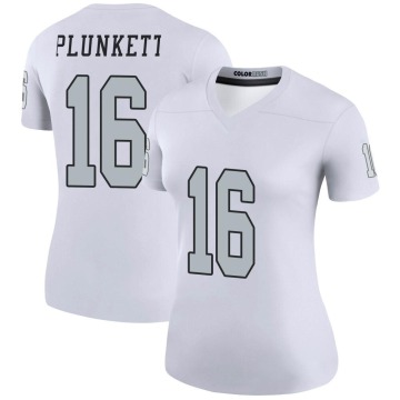 Jim Plunkett Women's White Legend Color Rush Jersey