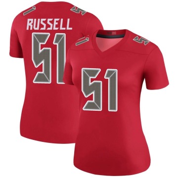 J.J. Russell Women's Red Legend Color Rush Jersey