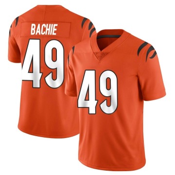 Joe Bachie Men's Orange Limited Vapor Untouchable Jersey
