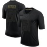 Joe Berger Men's Black Limited 2020 Salute To Service Jersey