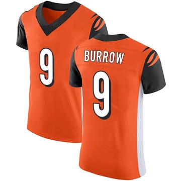 Joe Burrow Men's Orange Elite Alternate Vapor Untouchable Jersey