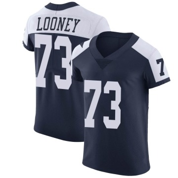 Joe Looney Men's Navy Elite Alternate Vapor Untouchable Jersey