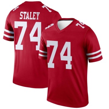 Joe Staley Men's Scarlet Legend Jersey
