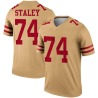 Joe Staley Youth Gold Legend Inverted Jersey