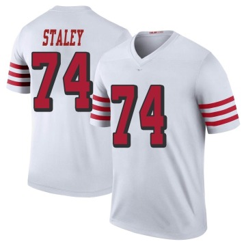 Joe Staley Youth White Legend Color Rush Jersey