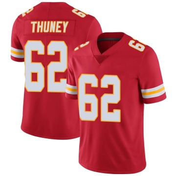 Joe Thuney Youth Red Limited Team Color Vapor Untouchable Jersey