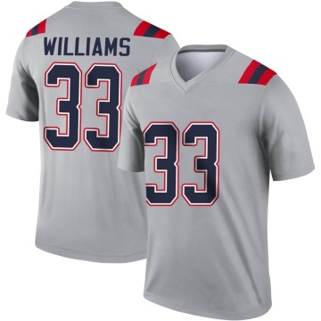 Joejuan Williams Youth Gray Legend Inverted Jersey