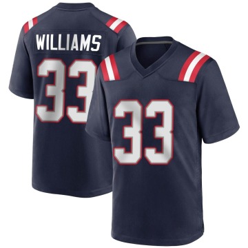 Joejuan Williams Youth Navy Blue Game Team Color Jersey