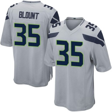 Joey Blount Youth Gray Game Alternate Jersey