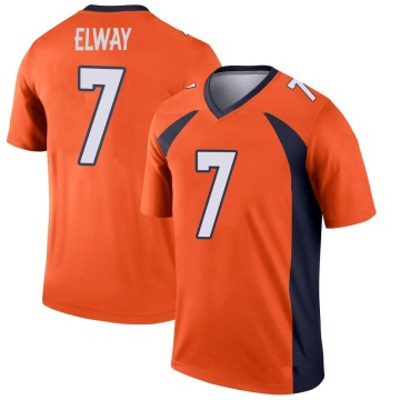 John Elway Men's Orange Legend Jersey