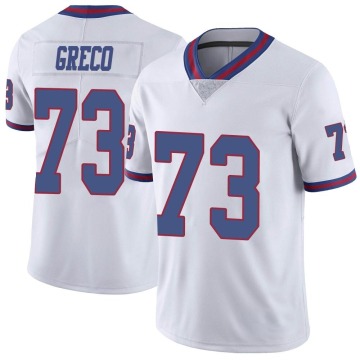 John Greco Youth White Limited Color Rush Jersey