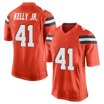 John Kelly Jr. Men's Orange Game Alternate Jersey