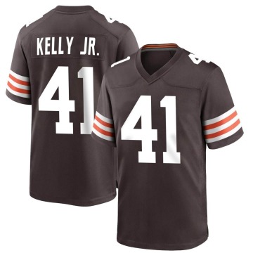 John Kelly Jr. Youth Brown Game Team Color Jersey