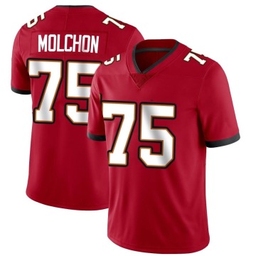 John Molchon Men's Red Limited Team Color Vapor Untouchable Jersey