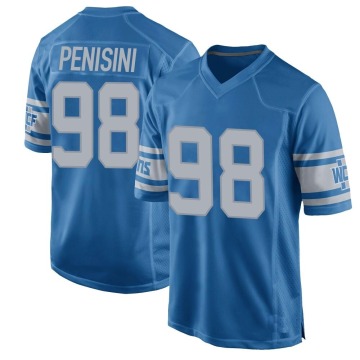 John Penisini Men's Blue Game Throwback Vapor Untouchable Jersey