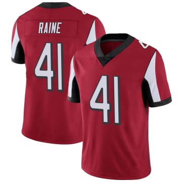 John Raine Men's Red Limited Team Color Vapor Untouchable Jersey