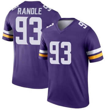 John Randle Men's Purple Legend Jersey
